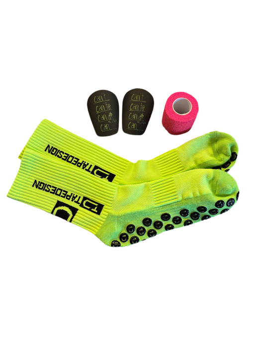 BOX PIŁKARSKI ZIELONO RÓŻOWY