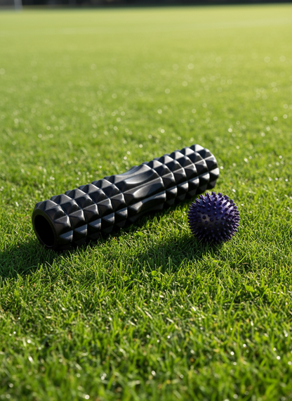 ROLER PIŁKARSKI I PIŁECZKA DO MASAŻU