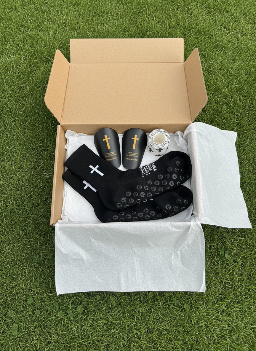 BOX PIŁKARSKI RELIGIJNY PREMIUM CZARNY