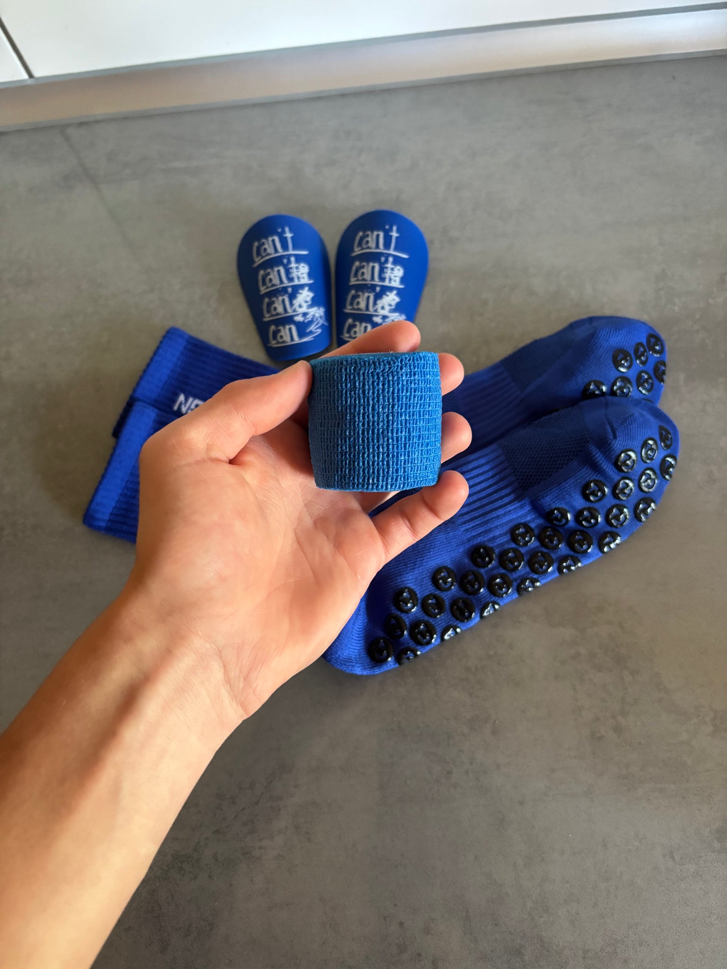 BOX PIŁKARSKI NIEBIESKI