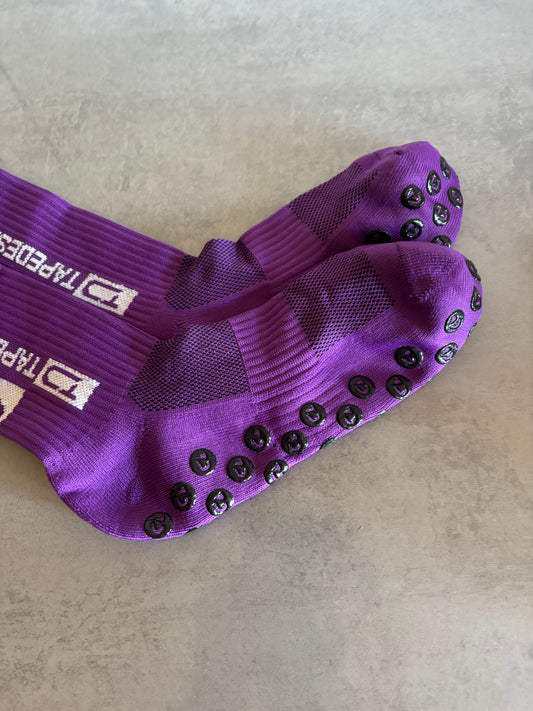 SKARPETY ANTYPOŚLIZGOWE FIOLETOWE