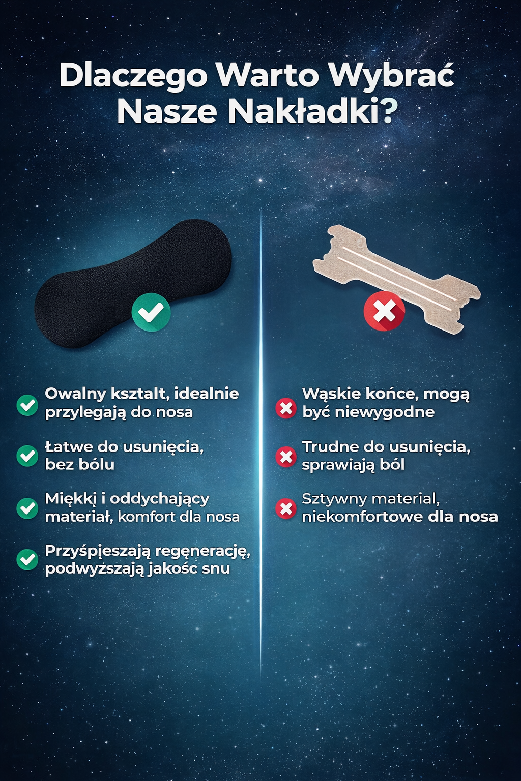 Nakładki na nos