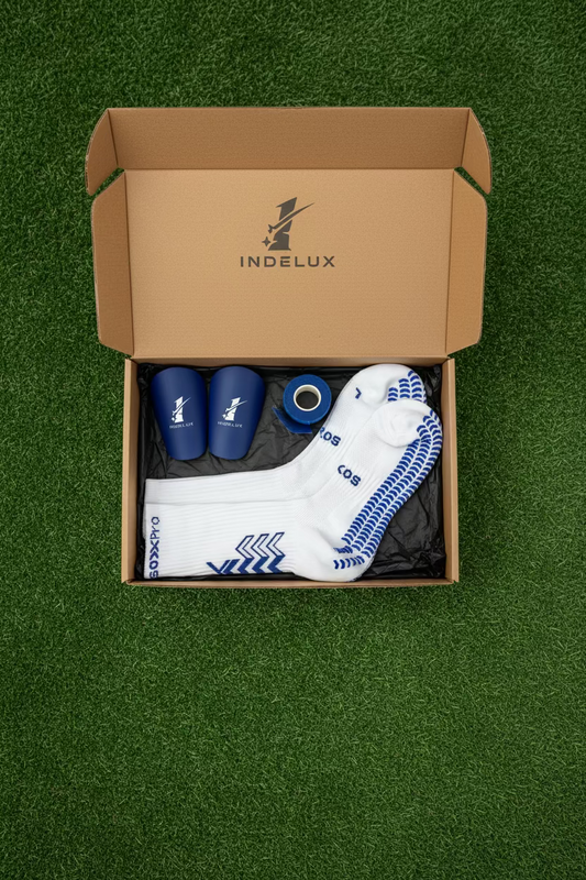 BOX PIŁKARSKI INDELUX PREMIUM NIEBIESKI