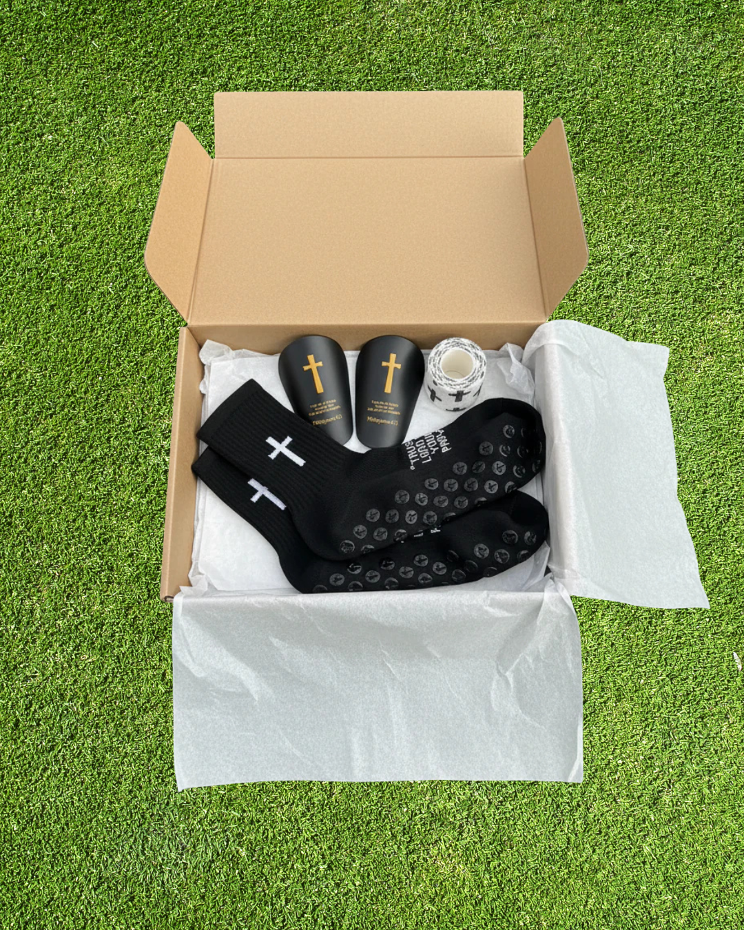 BOX PIŁKARSKI RELIGIJNY PREMIUM CZARNY