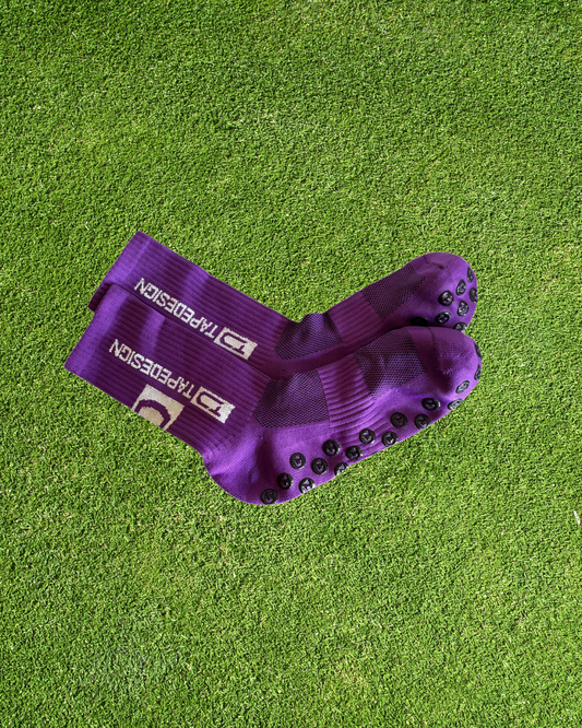 SKARPETY ANTYPOŚLIZGOWE FIOLETOWE